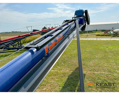 Kwik Belt 1838 Electric Belt Conveyor 38’ Length Electric Drive Conveyors