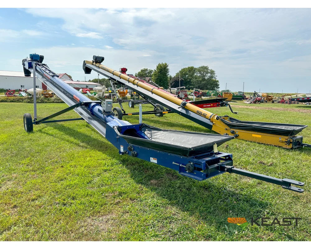 Kwik Belt 1838 Electric Belt Conveyor 38’ Length Electric Drive Conveyors