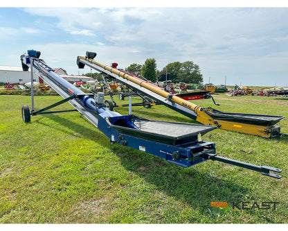 Kwik Belt 1838 Electric Belt Conveyor 38’ Length Electric Drive Conveyors