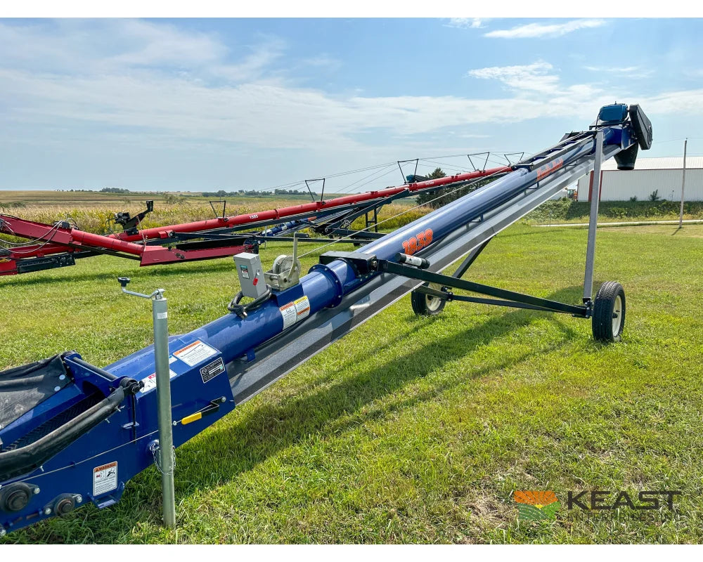 Kwik Belt 1838 Electric Belt Conveyor 38’ Length Electric Drive Conveyors