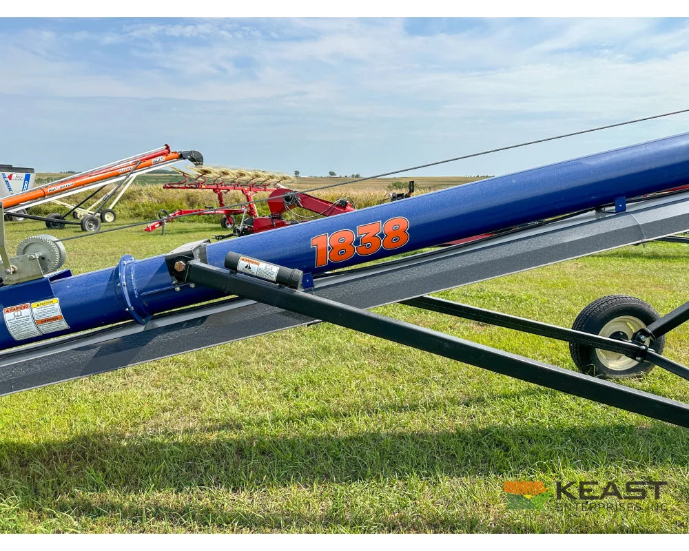 Kwik Belt 1838 Electric Belt Conveyor 38’ Length Electric Drive Conveyors