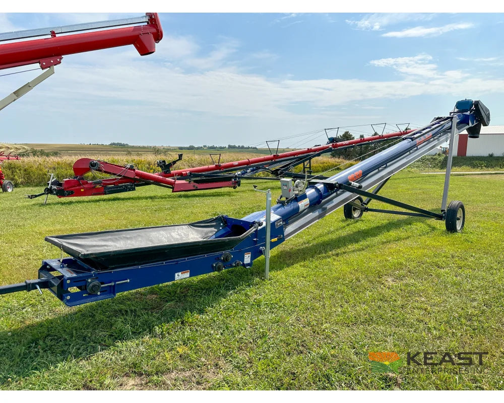 Kwik Belt 1838 Electric Belt Conveyor 38’ Length Electric Drive Conveyors