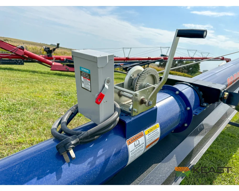 Kwik Belt 1838 Electric Belt Conveyor 38’ Length Electric Drive Conveyors