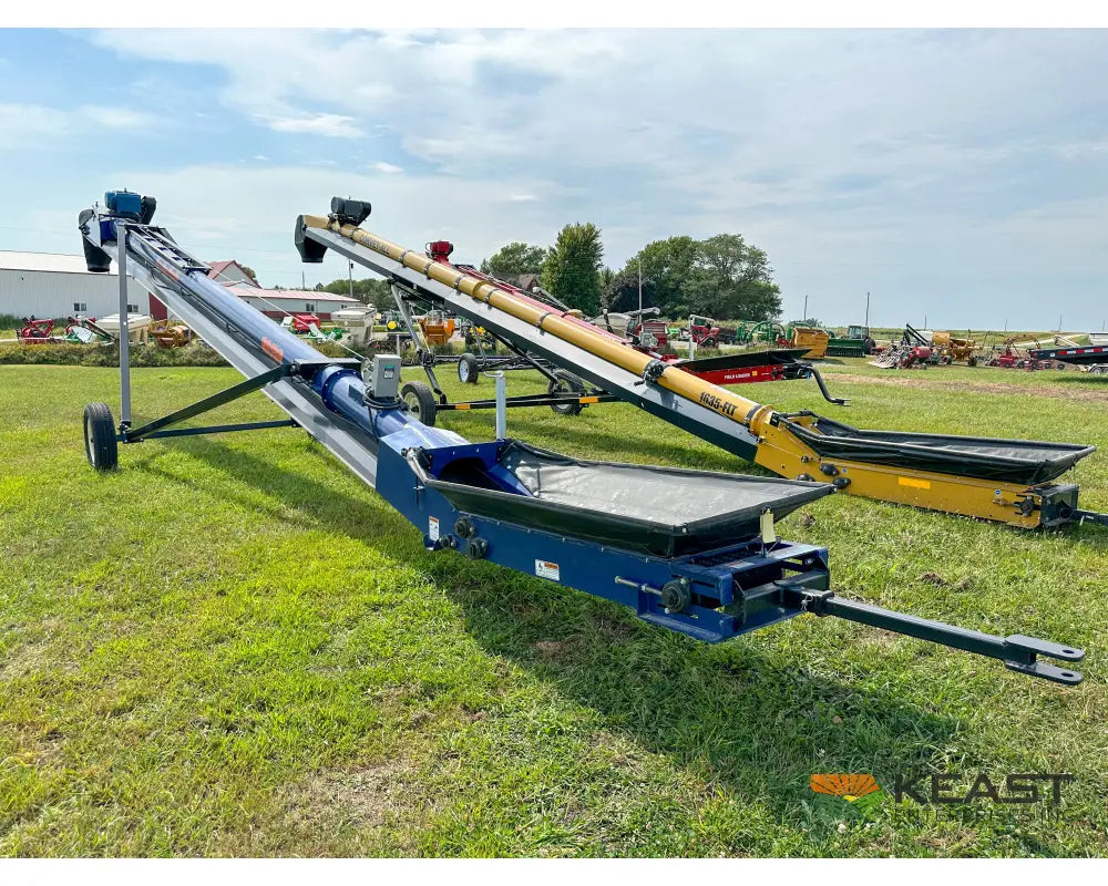 Kwik Belt 1838 Electric Belt Conveyor 38’ Length Electric Drive Conveyors