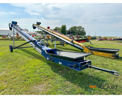 Kwik Belt 1838 Electric Belt Conveyor 38’ Length Electric Drive Conveyors