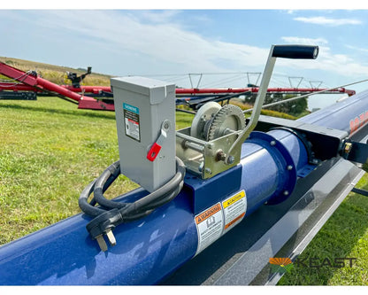 Kwik Belt 1838 Electric Belt Conveyor 38’ Length Electric Drive Conveyors