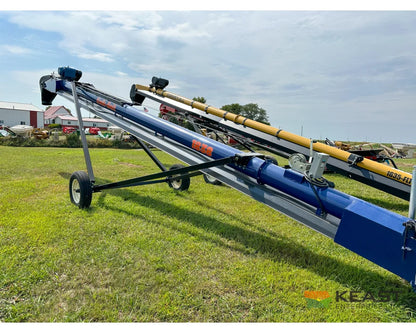 Kwik Belt 1838 Electric Belt Conveyor 38’ Length Electric Drive Conveyors