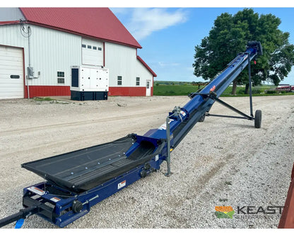 Kwik Belt 1848 Electric Belt Conveyor 48’ Length Electric Drive Conveyors