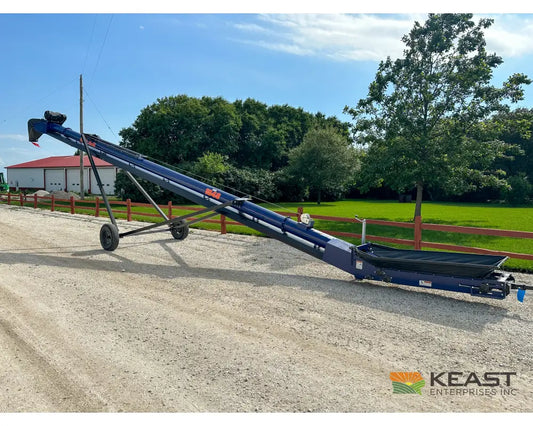 Kwik Belt 1848 Electric Belt Conveyor 48’ Length Electric Drive Conveyors