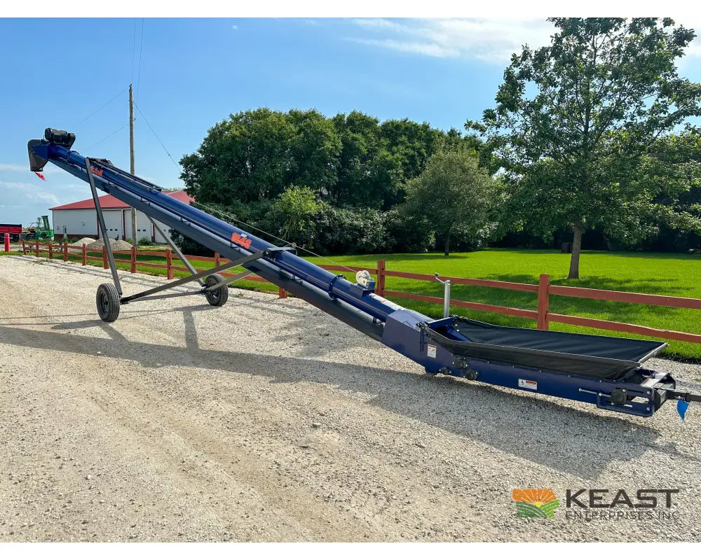 Kwik Belt 1848 Electric Belt Conveyor 48’ Length Electric Drive Conveyors