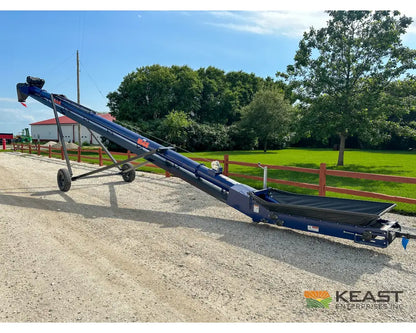 Kwik Belt 1848 Electric Belt Conveyor 48’ Length Electric Drive Conveyors