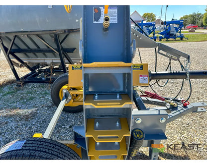 Lankota Corn Cracker Hammer Mill Trailered Up to 2,600 BPH Capacity Hydraulic Chute Control Hammer Mill