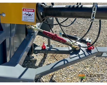 Lankota Corn Cracker Hammer Mill Trailered Up to 2,600 BPH Capacity Hydraulic Chute Control Hammer Mill