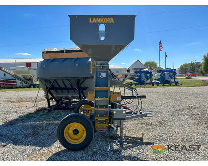 Lankota Corn Cracker Hammer Mill Trailered Up to 2,600 BPH Capacity Hydraulic Chute Control Hammer Mill