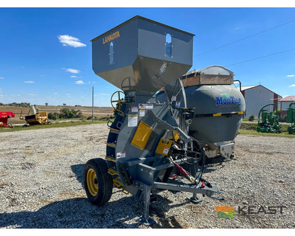 Lankota Corn Cracker Hammer Mill Trailered Up to 2,600 BPH Capacity Hydraulic Chute Control Hammer Mill