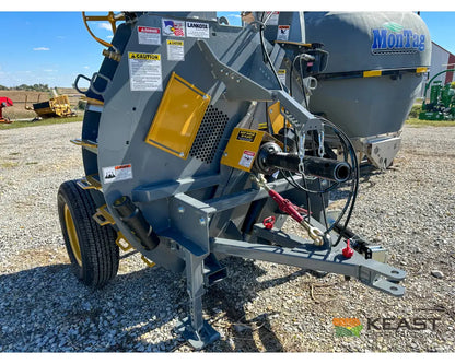 Lankota Corn Cracker Hammer Mill Trailered Up to 2,600 BPH Capacity Hydraulic Chute Control Hammer Mill