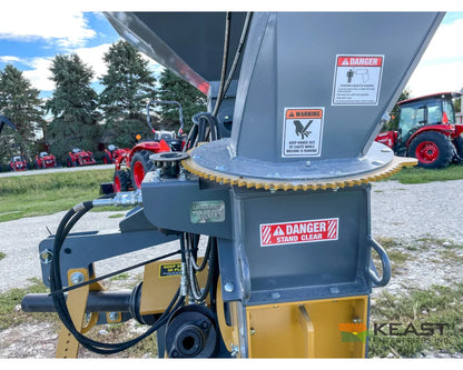 Lankota Corn Cracker Hammer Mill - Up to 2,600 BPH Capacity Hydraulic Chute Control Hammer Mill