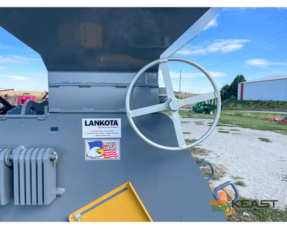 Lankota Corn Cracker Hammer Mill - Up to 2,600 BPH Capacity Hydraulic Chute Control Hammer Mill