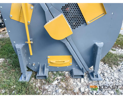 Lankota Corn Cracker Hammer Mill - Up to 2,600 BPH Capacity Hydraulic Chute Control Hammer Mill