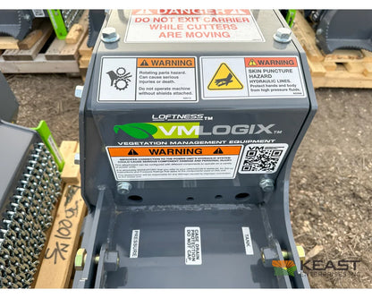 Loftness 31BX20 Battle Ax Excavator Mulcher 31’’ Cut Planer Teeth Mulchers