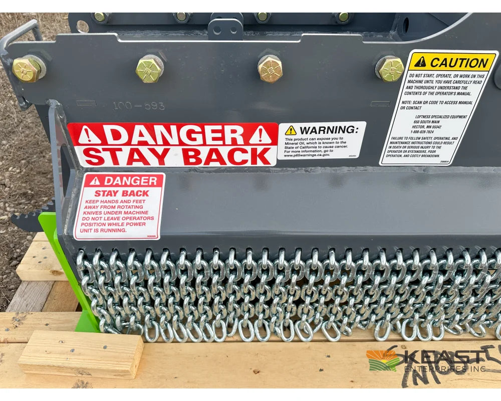 Loftness 31BX20 Battle Ax Excavator Mulcher 31’’ Cut Planer Teeth Mulchers