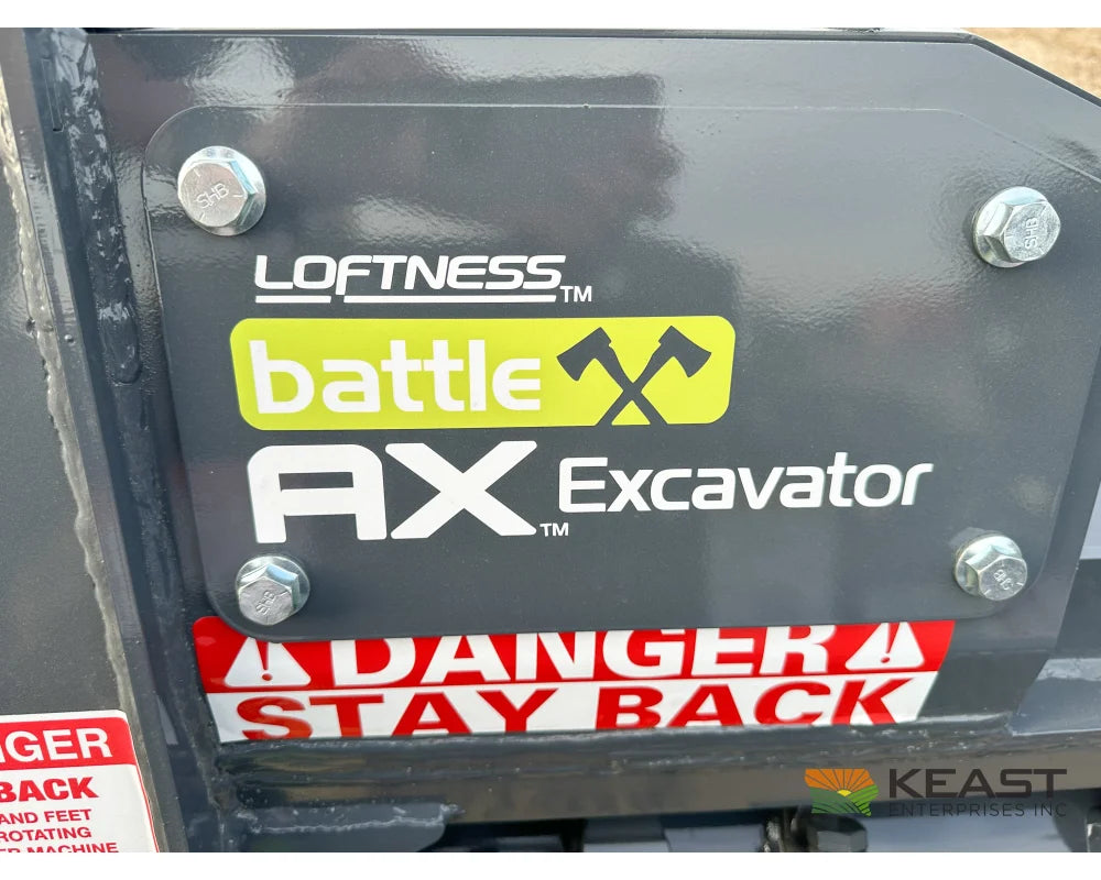 Loftness 31BX20 Battle Ax Excavator Mulcher 31’’ Cut Planer Teeth Mulchers