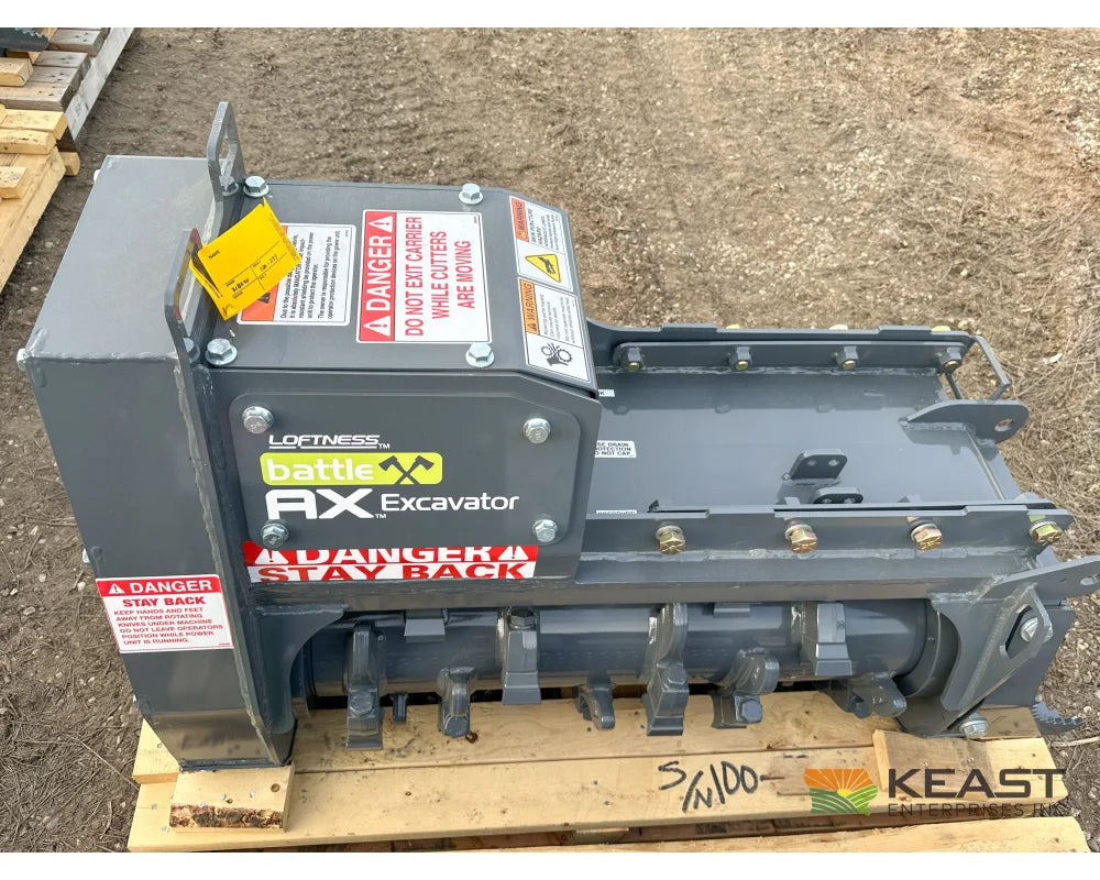 Loftness 31BX20 Battle Ax Excavator Mulcher 31’’ Cut Planer Teeth Mulchers