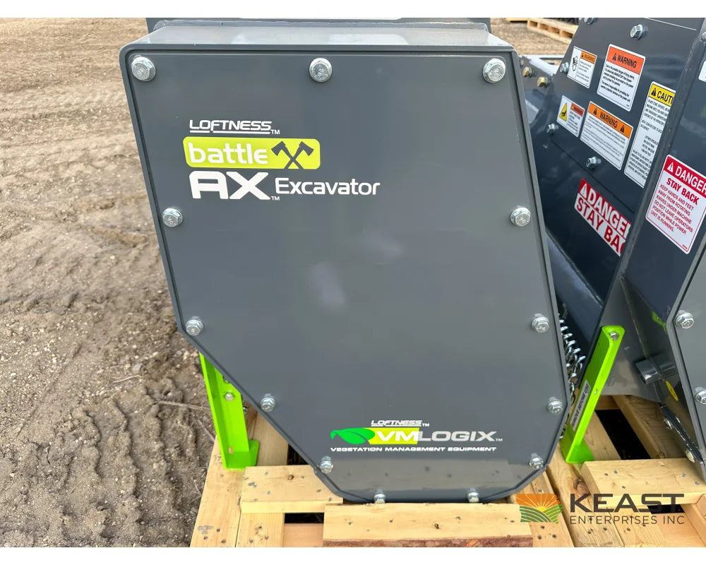Loftness 41BX20 Battle Ax Excavator Mulcher 41’’ Cut Beaver Teeth Mulchers