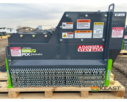 Loftness 41BX30 Battle Ax excavator mulcher shown for reference on the 41BX20 listing
