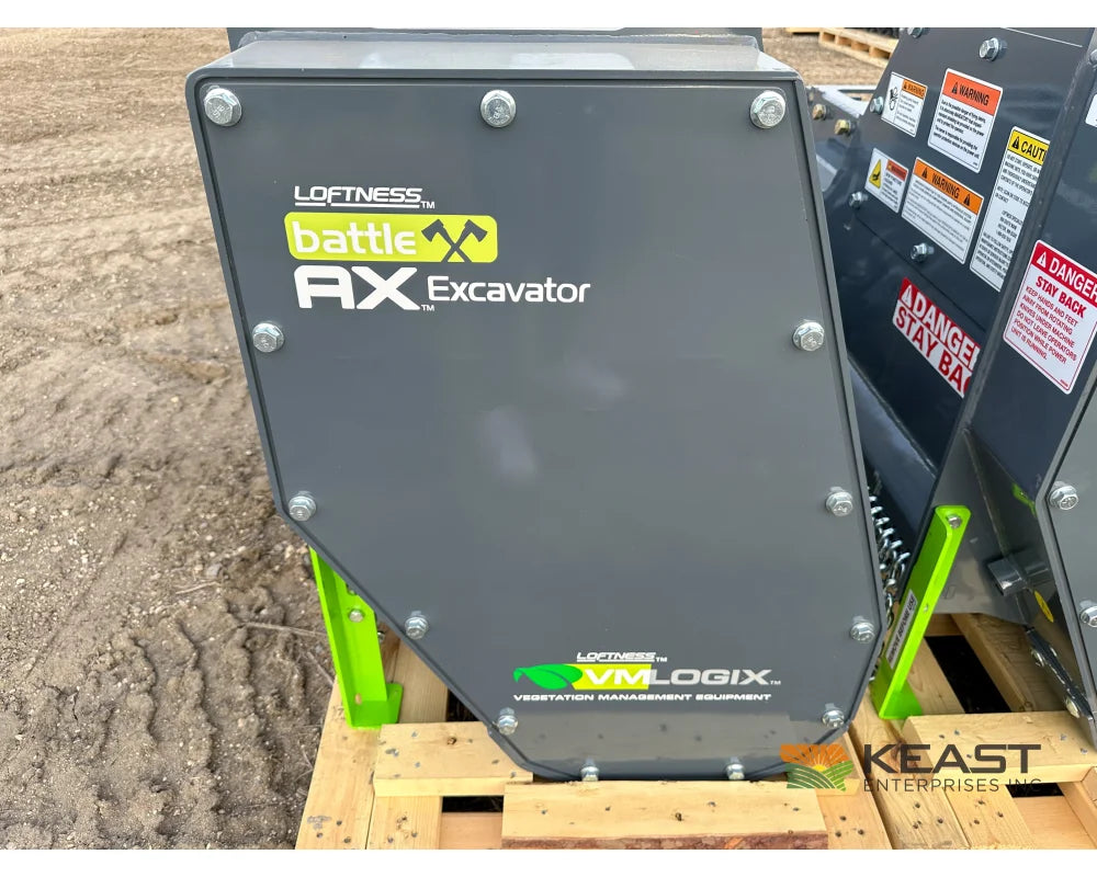 Loftness 41BX20 Battle Ax Excavator Mulcher 41’’ Cut Beaver Teeth Mulchers