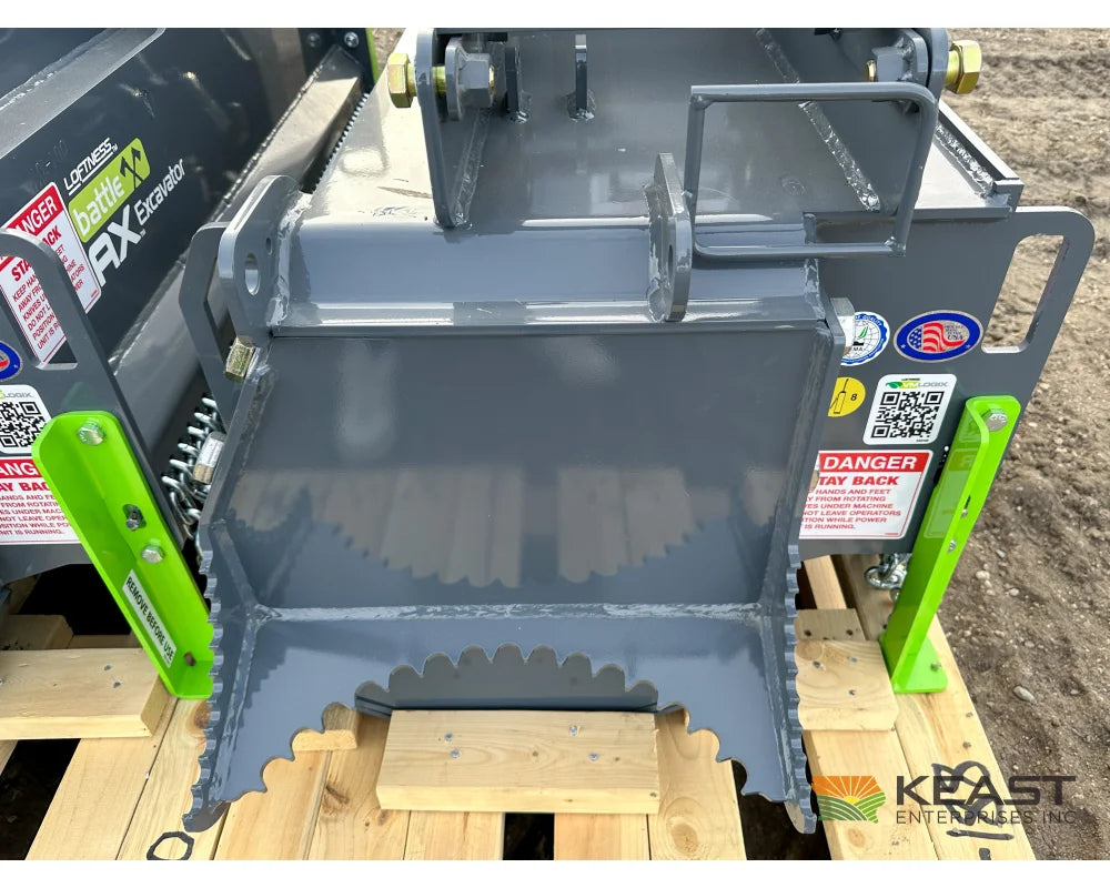 Loftness 41BX20 Battle Ax Excavator Mulcher 41’’ Cut Beaver Teeth Mulchers