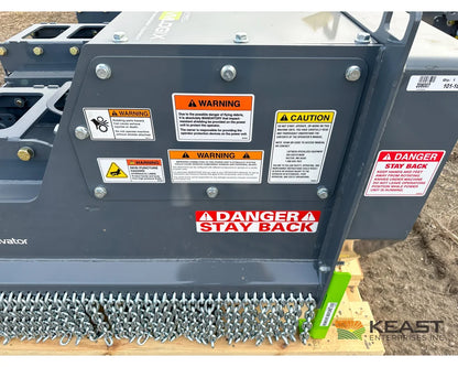 Loftness 41BX20 Battle Ax Excavator Mulcher 41’’ Cut Beaver Teeth Mulchers