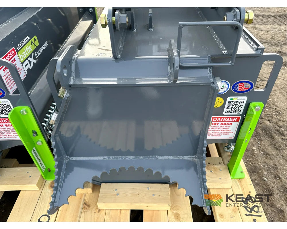 Loftness 41BX20 Battle Ax Excavator Mulcher 41’’ Cut Beaver Teeth Mulchers