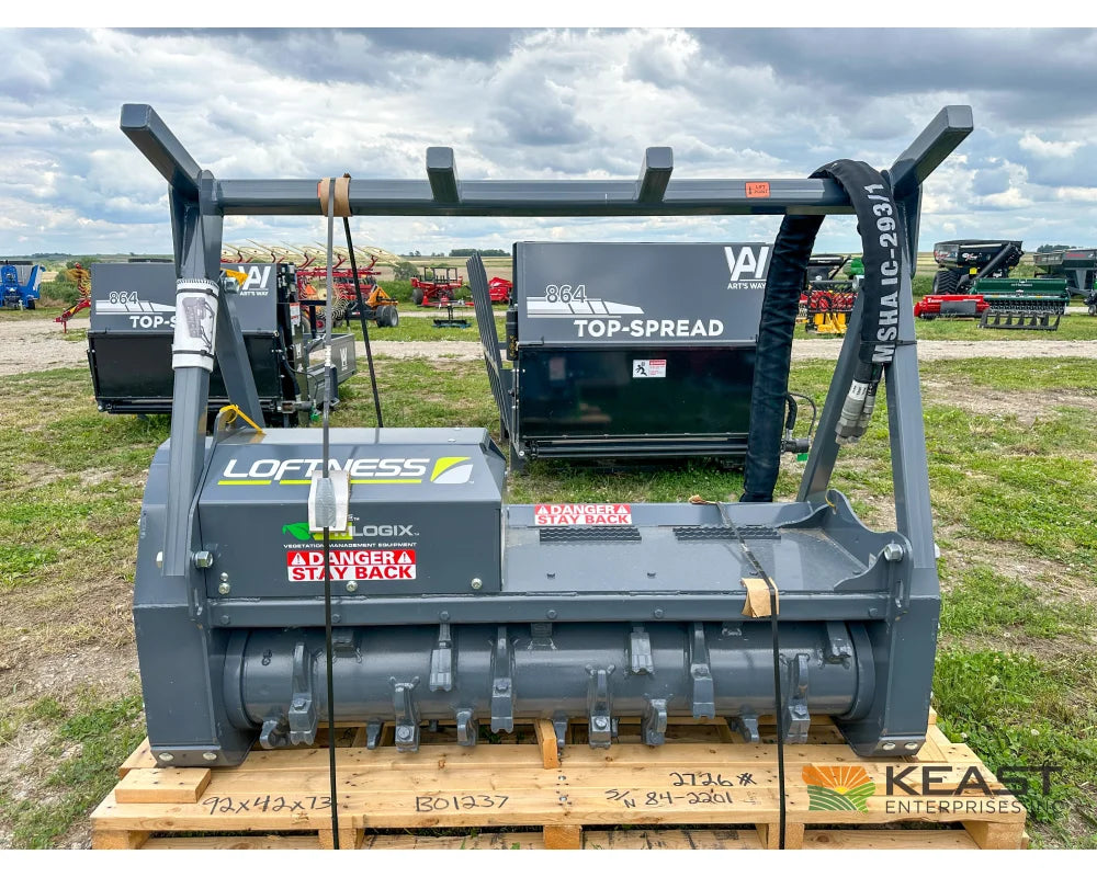 Loftness Battle Ax High Flow Mulcher - 61’’ Cutting Width Carbide Teeth Mulchers