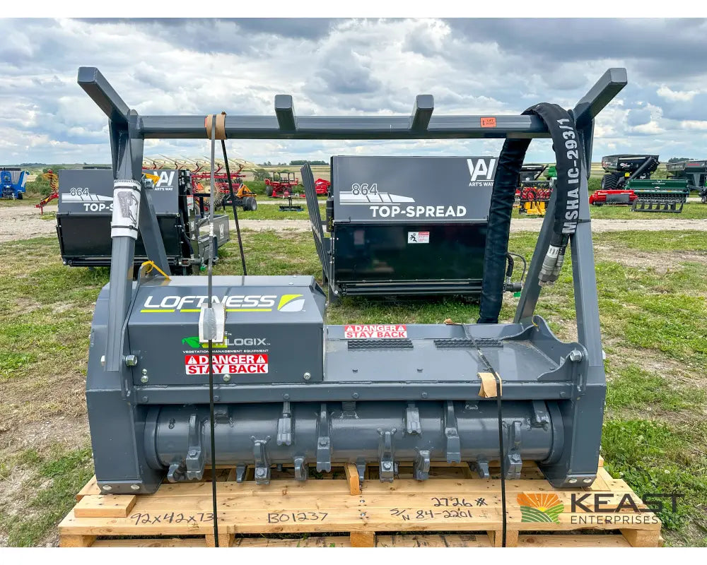 Loftness Battle Ax High Flow Mulcher - 61’’ Cutting Width Carbide Teeth Mulchers