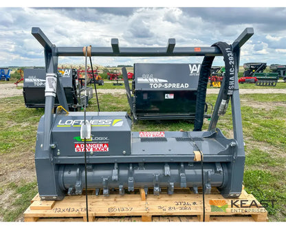 Loftness Battle Ax High Flow Mulcher - 61’’ Cutting Width Carbide Teeth Mulchers