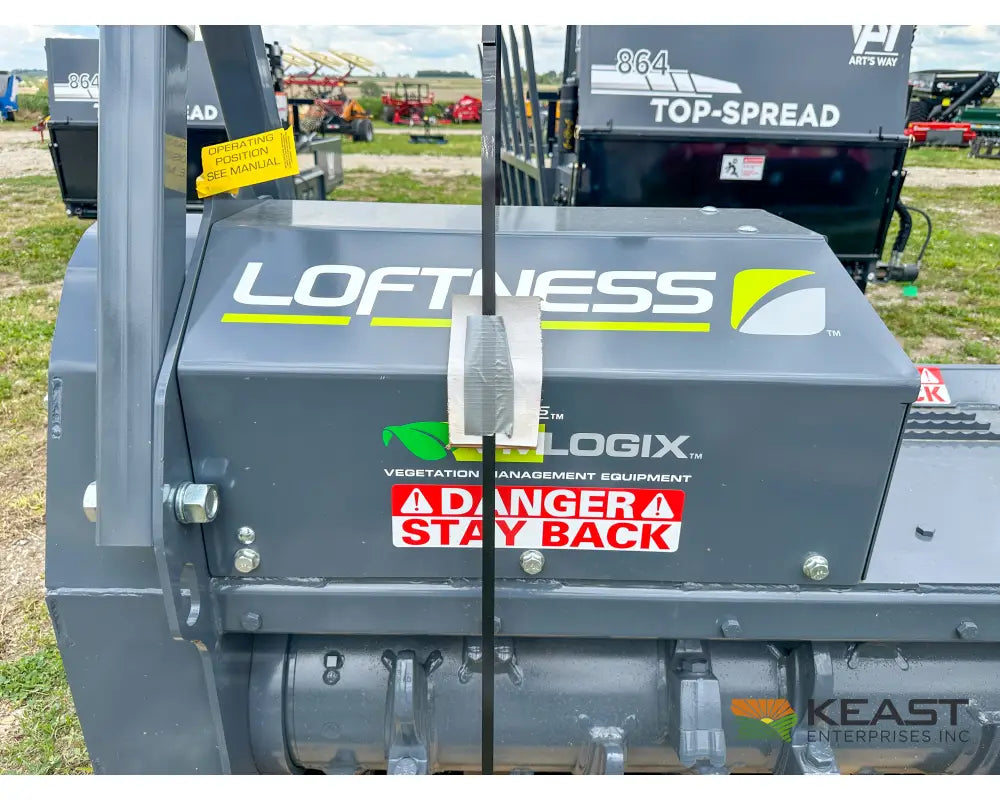 Loftness Battle Ax High Flow Mulcher - 61’’ Cutting Width Carbide Teeth Mulchers