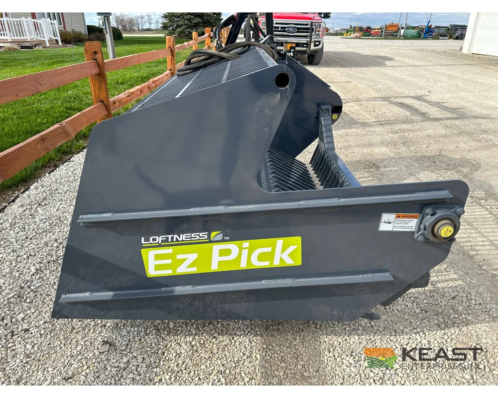 Loftness EZ Pick 720S Rock Picker Skid Steer Mount.75 Cu Yd Capacity - Rock Pickers