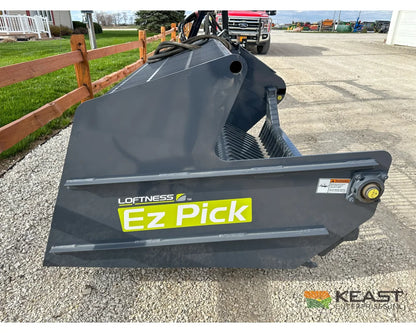 Loftness EZ Pick 720S Rock Picker Skid Steer Mount.75 Cu Yd Capacity - Rock Pickers