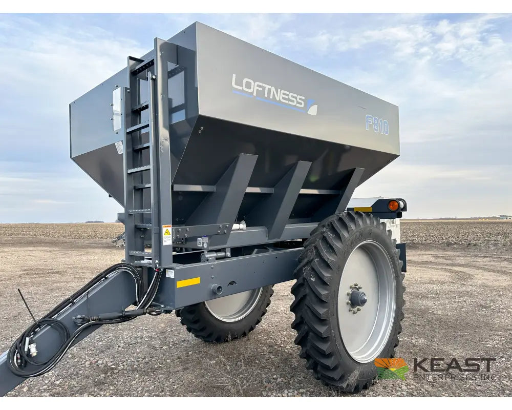Loftness F810 Fertilizer Spreader - 8-Ton Capacity Rate Control Module Scales Fertilizer Spreaders