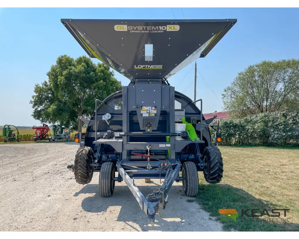 Loftness XLB10 Grain Bagger - Electric Crane Bag Loading Apron 300-500’ Bags Grain Baggers