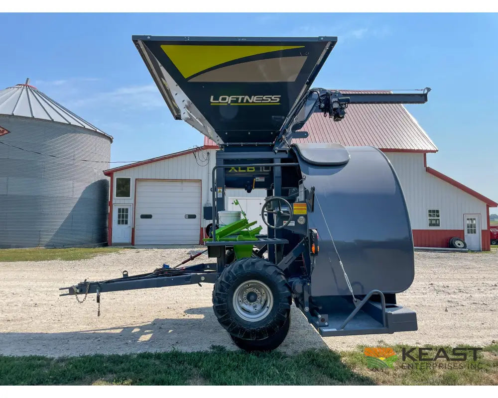 Loftness XLB10 Grain Bagger - Electric Crane Bag Loading Apron 300-500’ Bags Grain Baggers