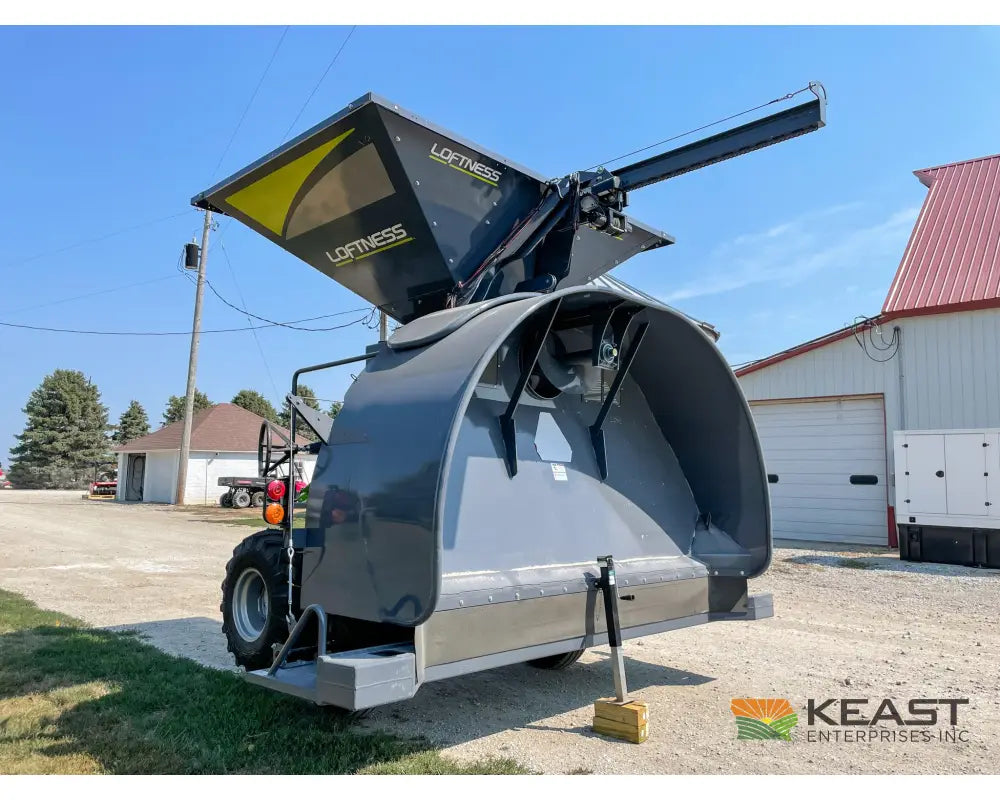 Loftness XLB10 Grain Bagger - Electric Crane Bag Loading Apron 300-500’ Bags Grain Baggers