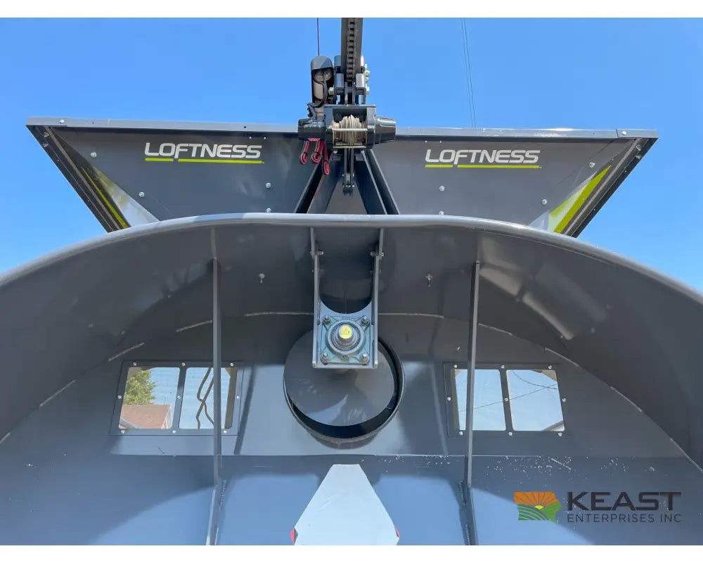 Loftness XLB10 Grain Bagger - Electric Crane Bag Loading Apron 300-500’ Bags Grain Baggers
