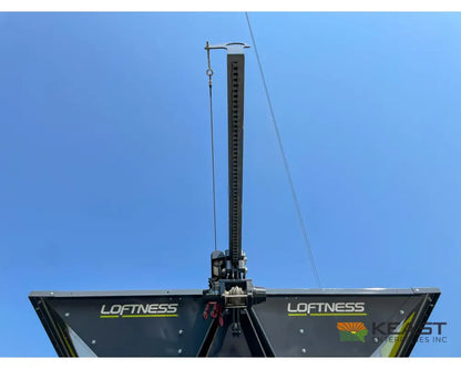 Loftness XLB10 Grain Bagger - Electric Crane Bag Loading Apron 300-500’ Bags Grain Baggers