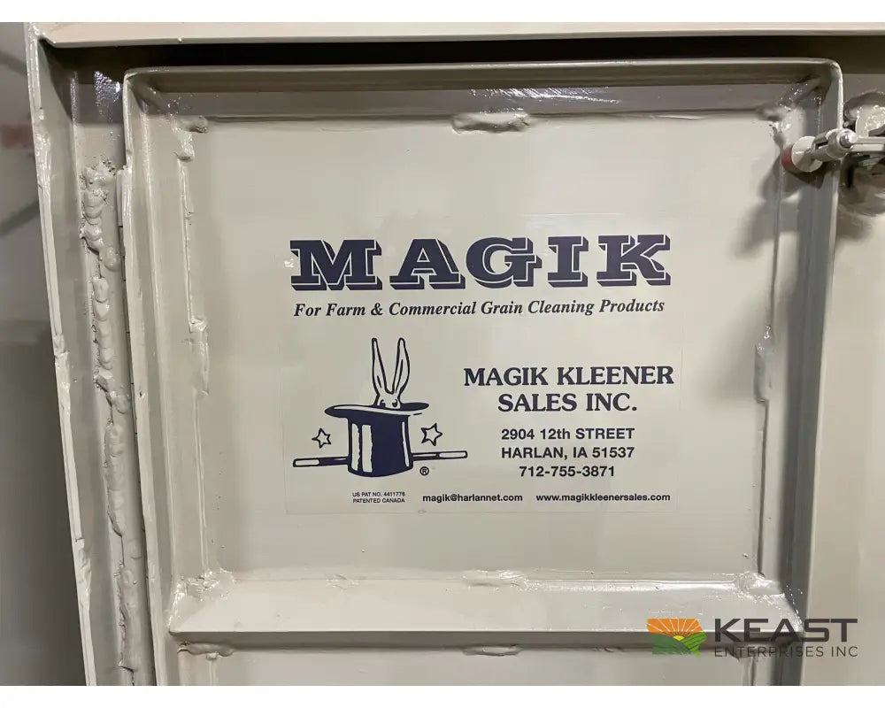 Magik Kleener 1000LP Grain Cleaner 1,000 BPH Low Profile Grain Cleaner