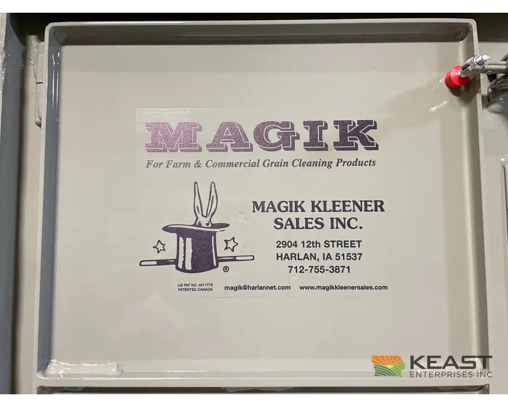 Magik Kleener 2000LP Grain Cleaner 2,000 BPH Low Profile Grain Cleaner