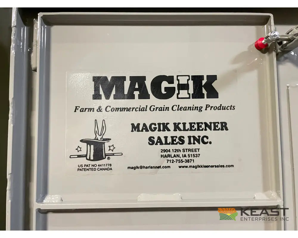 Magik Kleener 2000LP Grain Cleaner 2,000 BPH Low Profile Grain Cleaner