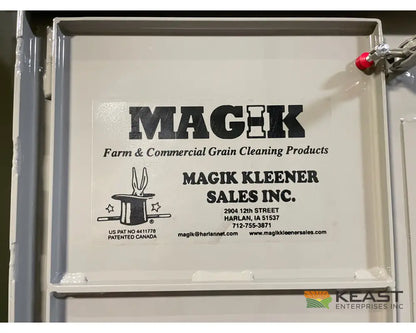 Magik Kleener 2000LP Grain Cleaner 2,000 BPH Low Profile Grain Cleaner