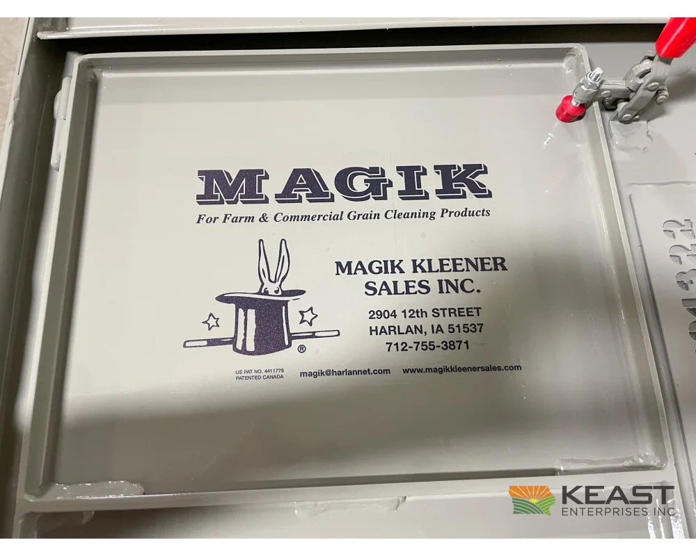 Magik Kleener 4000LP Grain Cleaner 4,000 BPH Low Profile Grain Cleaner